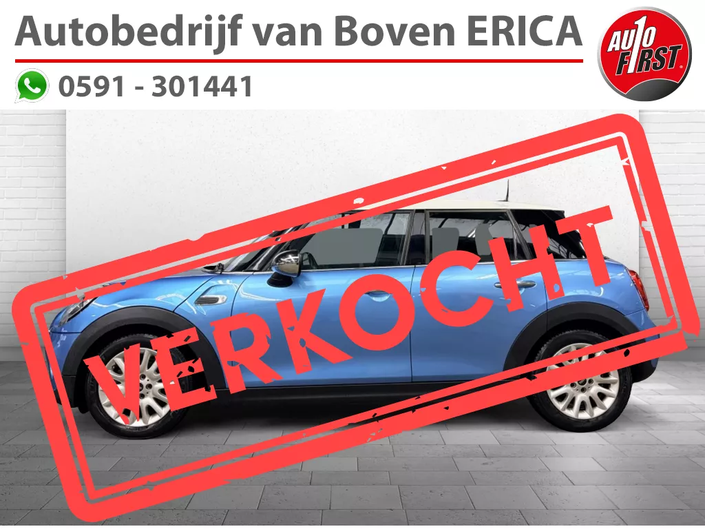 MINI Mini 1.5 Cooper Chili Bns Wired Automaat Full Options NL NAP