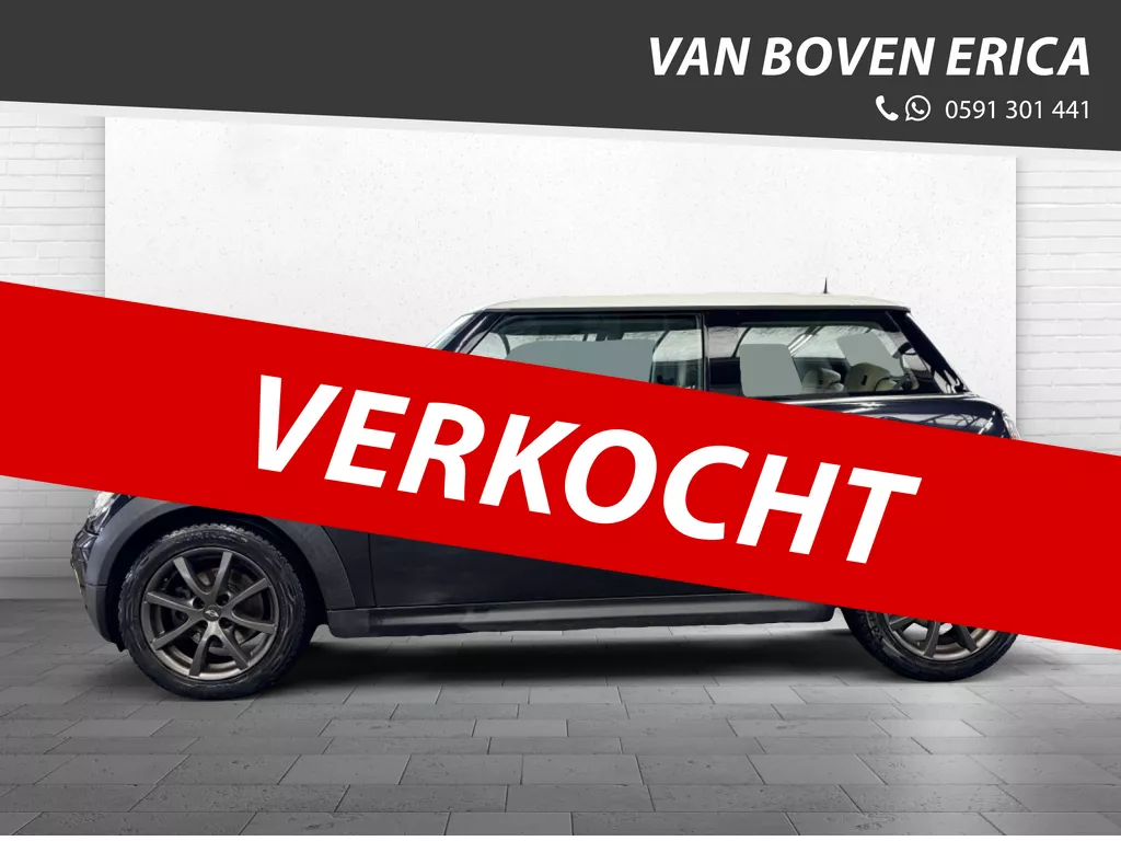MINI Mini 1.6 Cooper Chili Leder Stoelverw. Navi 108Dkm Nap