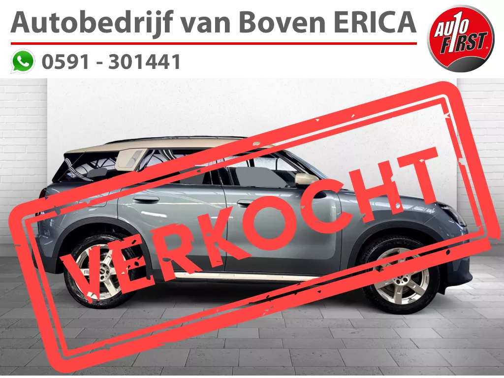 MINI Countryman C Favoured Trim Pakket L Panodak Adapt Cruise Camera HK Audio AR