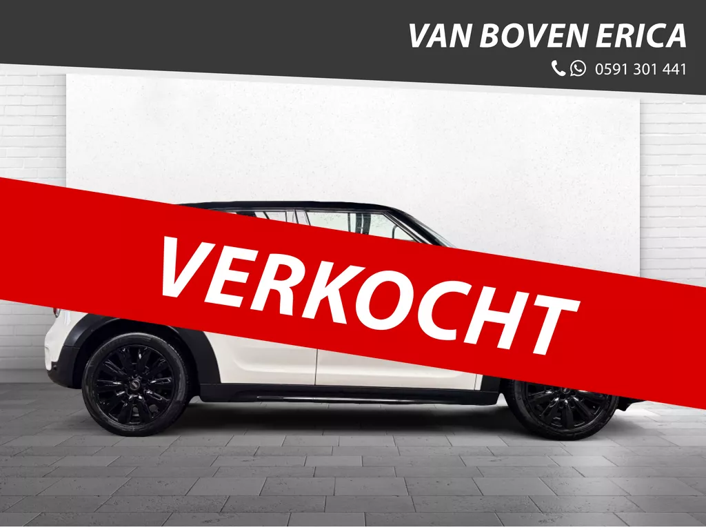 MINI Countryman 1.5 Cooper ALL4 Pepper Automaat Hybrid Leer Cruise Carplay Nav C