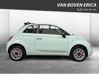 Fiat 500 1.2 Lounge Cabrio VERDE LATTEMENTA