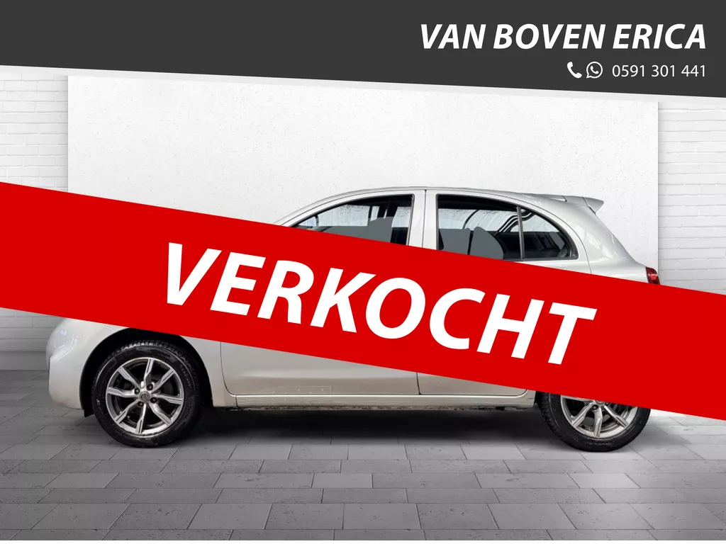 Nissan Micra 1.2 DIG-S Visia Airco Trekhaak afnb. 15"Lmv