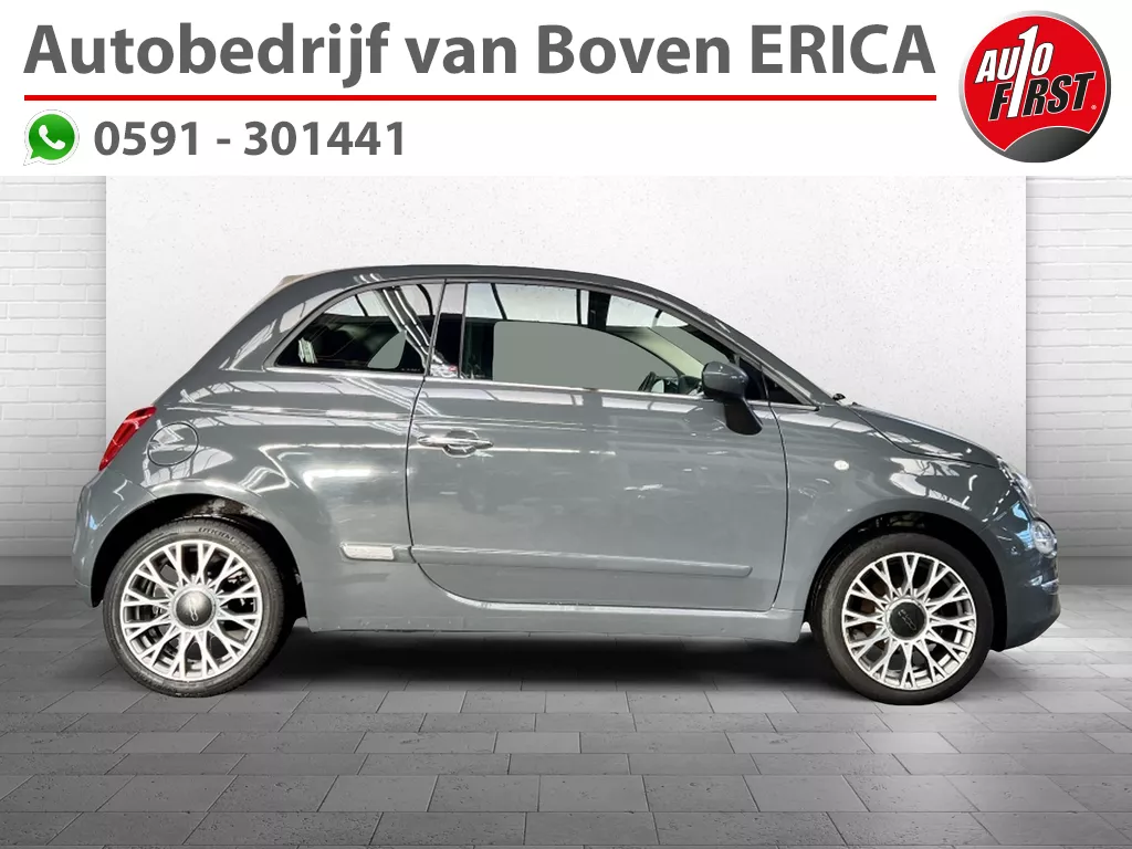 Fiat 500C 0.9 TwinAir Turbo Lounge 80pk Cruise Airco Navigatie