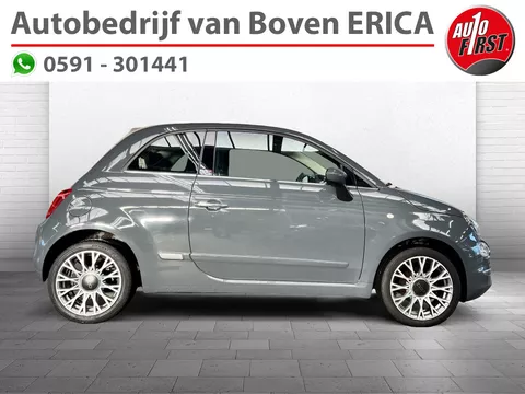 Fiat 500C 0.9 TwinAir Turbo Lounge 80pk Cruise Airco Navigatie